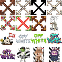 Load image into Gallery viewer, 44 OFF Brand WHITE Mix CARTOON Designs Bundle PNG
