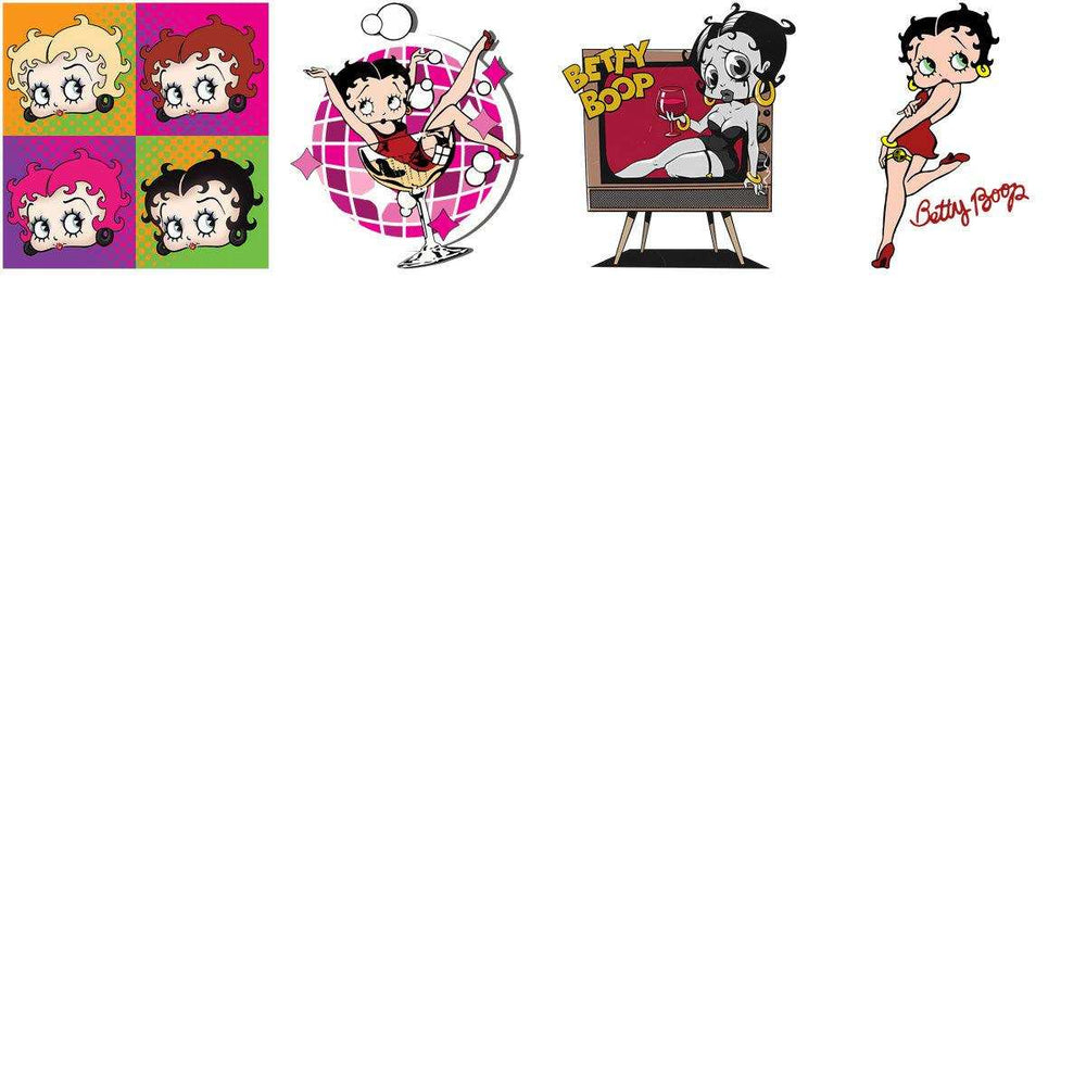 20 Cartoon BETTY Boop Designs Bundle PNG