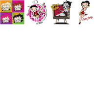Load image into Gallery viewer, 20 Cartoon BETTY Boop Designs Bundle PNG
