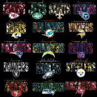 Load image into Gallery viewer, 32 Football Teams Gothic Skulls Designs Bundle PNG
