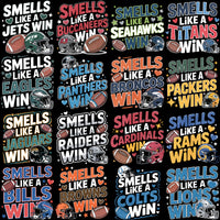 Load image into Gallery viewer, 32 Smells Like Football Teams Winners Designs Bundle PNG
