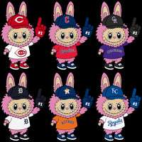 Load image into Gallery viewer, 30 Baseball Teams Logo Labubu #1 Designs Bundle PNG SVG
