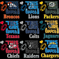 Load image into Gallery viewer, 32 This Girl Loves Football Logo Teams Glitter Designs Bundle PNG
