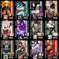 Load image into Gallery viewer, 21 Anime Japan Naruto White + Black / Front and Back Designs Bundle PNG
