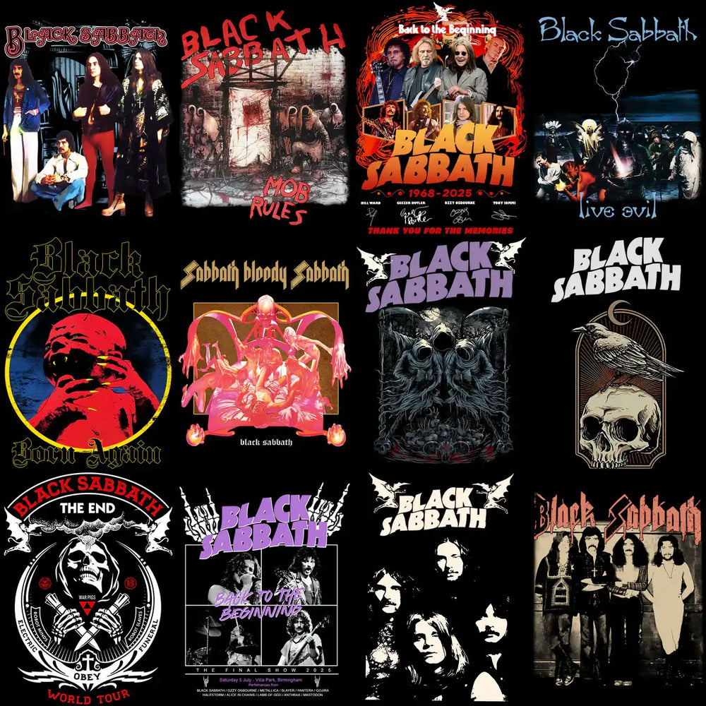 80 Ozzy Osbourne Rock Black Sabbath Designs Bundle PNG