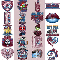 Load image into Gallery viewer, 38 Colorado Avalanche Ice Hockey Designs Bundle PNG
