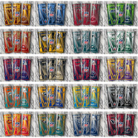 Load image into Gallery viewer, 32 Football Teams Team Logo Tumbler Wrap Bundle JPG
