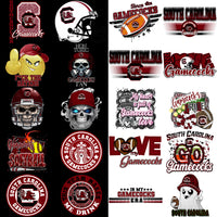 Load image into Gallery viewer, 74 South Carolina Gamecocks Designs Bundle PNG
