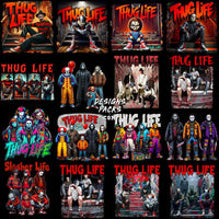 Load image into Gallery viewer, 69 Horror Halloween Slashers Thug Life Designs Bundle PNG
