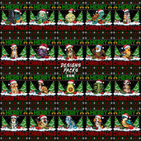 Load image into Gallery viewer, 160 Ugly Sweater Merry Christmas Designs Bundle PNG
