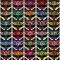 Load image into Gallery viewer, 130 NCAA College Sports Tribal Wrap Tumbler Wrap Bundle JPG
