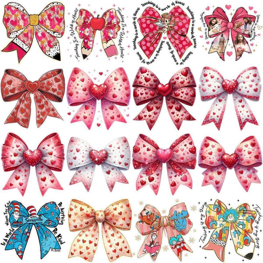 70 Events & Cartoon Bow Designs Bundle PNG