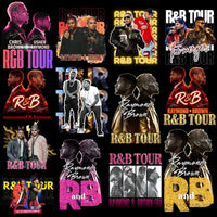 Load image into Gallery viewer, 35 Music Stars Tour 2026 R&amp;B Raymond &amp; Brown Designs Bundle PNG
