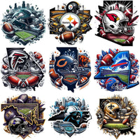 Load image into Gallery viewer, 32 Football Teams Smoke Map Logo Designs Bundle PNG
