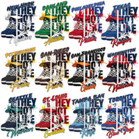 Load image into Gallery viewer, 30 Baseball Teams They Not Like Us Sneakers Designs Bundle PNG
