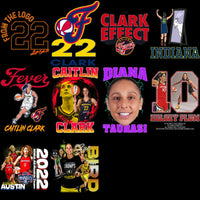 Load image into Gallery viewer, 30 Women Basketball Players Designs Bundle PNG
