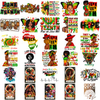 Load image into Gallery viewer, 140 Black History Month Black Juneteenth Designs Bundle PNG
