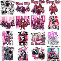 Load image into Gallery viewer, 55 Halloween Pink October Horror Designs Bundle PNG
