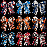 Load image into Gallery viewer, 32 Football Teams Bow Pearl Festive Designs Bundle PNG
