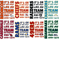 Load image into Gallery viewer, 32 Has Good Taste Football Teams Designs Bundle PNG
