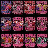 Load image into Gallery viewer, 65 College Football NCAA Teams Tackle Breast Cancer Awareness Designs Bundle PNG
