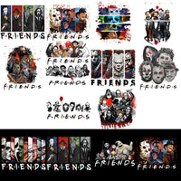 Load image into Gallery viewer, 40 Halloween Slashers Friends Horror Movie Designs Bundle PNG
