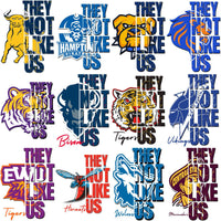 Load image into Gallery viewer, 20 HBCU College They Not Like Us Designs Bundle PNG
