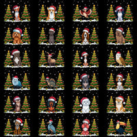 Load image into Gallery viewer, 85 Christmas Tree Animals Designs Bundle PNG
