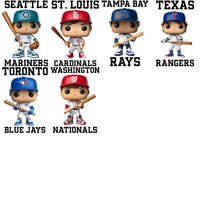 Load image into Gallery viewer, 30 Baseball Boy Figurine Teams Designs Bundle PNG

