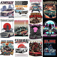 Load image into Gallery viewer, 48 Streetwear Cars Designs Bundle PNG
