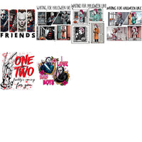 Load image into Gallery viewer, 29 Halloween Horror Movie Designs Bundle PNG
