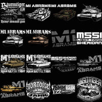 Load image into Gallery viewer, 100 Tank Military War Fighting Designs Bundle PNG
