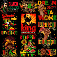Load image into Gallery viewer, 48 Black History Month Juneteenth Designs Bundle PNG
