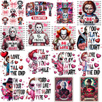 Load image into Gallery viewer, 99 Valentine Horror Slashers Mega Designs Bundle PNG
