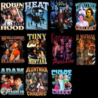 Load image into Gallery viewer, 33 Movies Stars Bootleg Designs Bundle PNG
