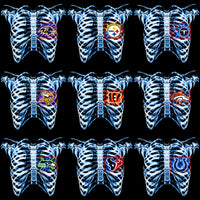 Load image into Gallery viewer, 32 X-ray Scan Football Teams In My Heart Designs Bundle PNG
