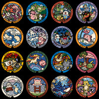 Load image into Gallery viewer, 155 Circle Pokefuta Japanese Manhole ball Poke Designs Bundle PNG
