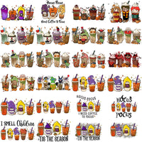 Load image into Gallery viewer, 200 Drinks &amp; Coffee Popculture Halloween Designs Bundle PNG

