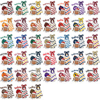 Load image into Gallery viewer, 130 College NCAA Christmas Ornaments PNG Designs Bundle
