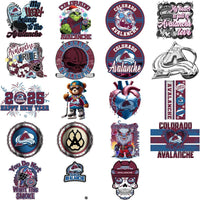 Load image into Gallery viewer, 38 Colorado Avalanche Ice Hockey Designs Bundle PNG
