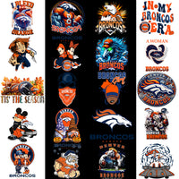 Load image into Gallery viewer, 48 Denver Broncos V2 Football Designs Bundle PNG
