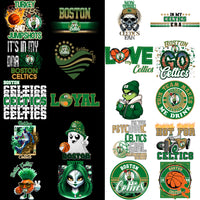 Load image into Gallery viewer, 56 Boston Celtics Basketball Designs Bundle PNG
