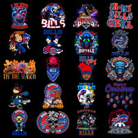 Load image into Gallery viewer, 49 Buffalo Bills V2 Football Designs Bundle PNG
