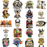 Load image into Gallery viewer, 50 New Orleans Saints V2 Football Designs Bundle PNG
