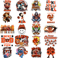 Load image into Gallery viewer, 49 Cincinnati Bengals V2 Football Designs Bundle PNG
