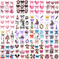 Load image into Gallery viewer, 60 Events Mixed Bow Tie Coquette Designs Bundle PNG
