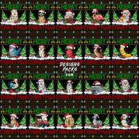 Load image into Gallery viewer, 160 Ugly Sweater Merry Christmas Designs Bundle PNG
