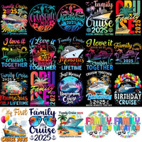 Load image into Gallery viewer, 80 Family Vacation Cruise 2025 Designs Bundle PNG
