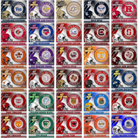 Load image into Gallery viewer, 129 NCAA College Sports Go Team Wrap Helmet Tumbler Wrap Bundle JPG
