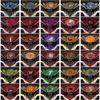 Load image into Gallery viewer, 130 NCAA College Sports Tribal Wrap Tumbler Wrap Bundle JPG
